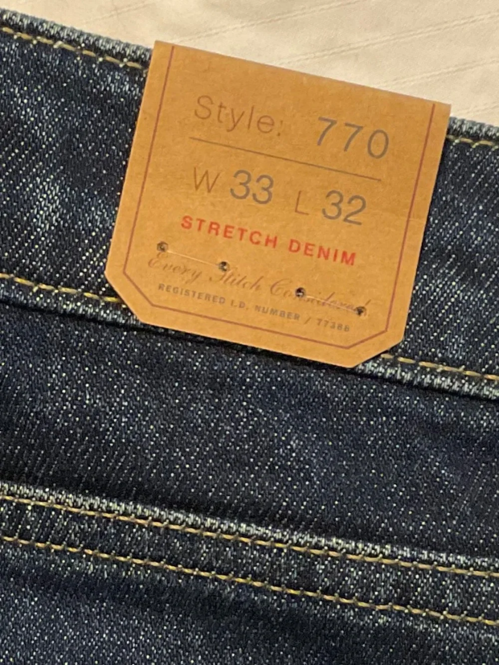 J Crew 33x32 Straight Leg jeans